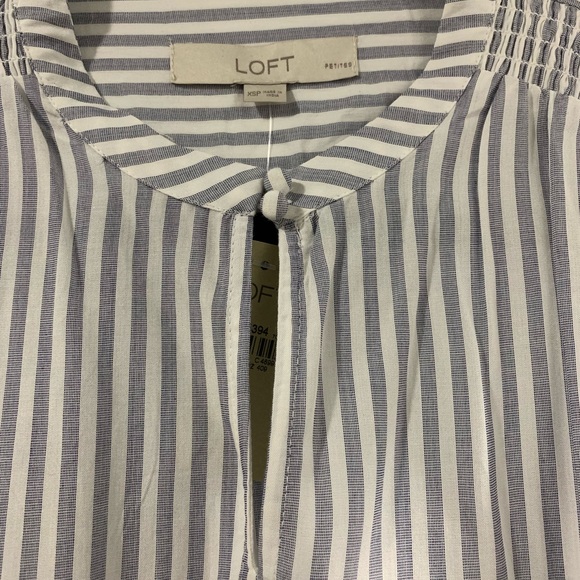 NWT loft stripped blouse - Picture 4 of 7
